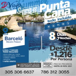 Oferta vacaciones en Punta Cana