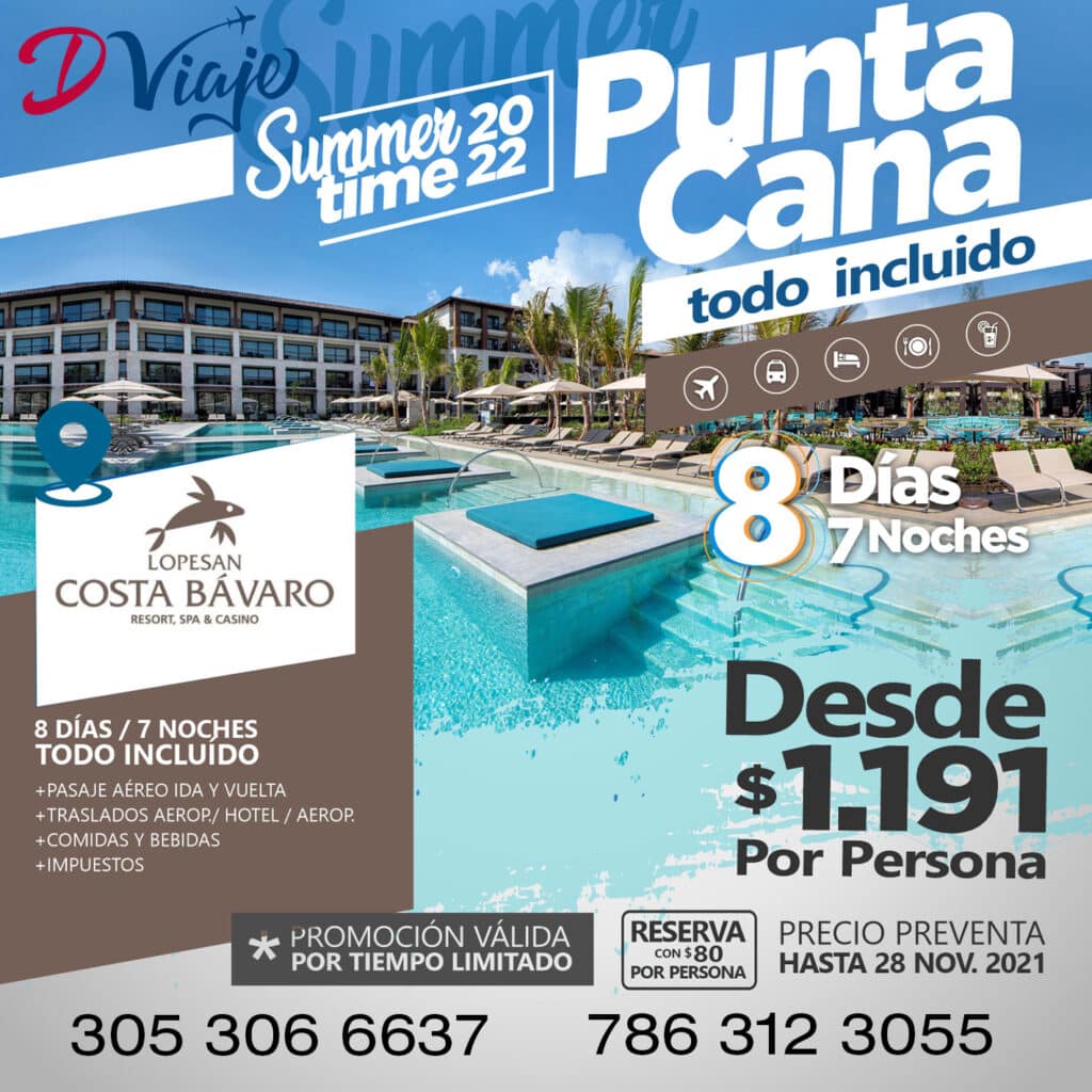 Oferta vacaciones Punta Cana