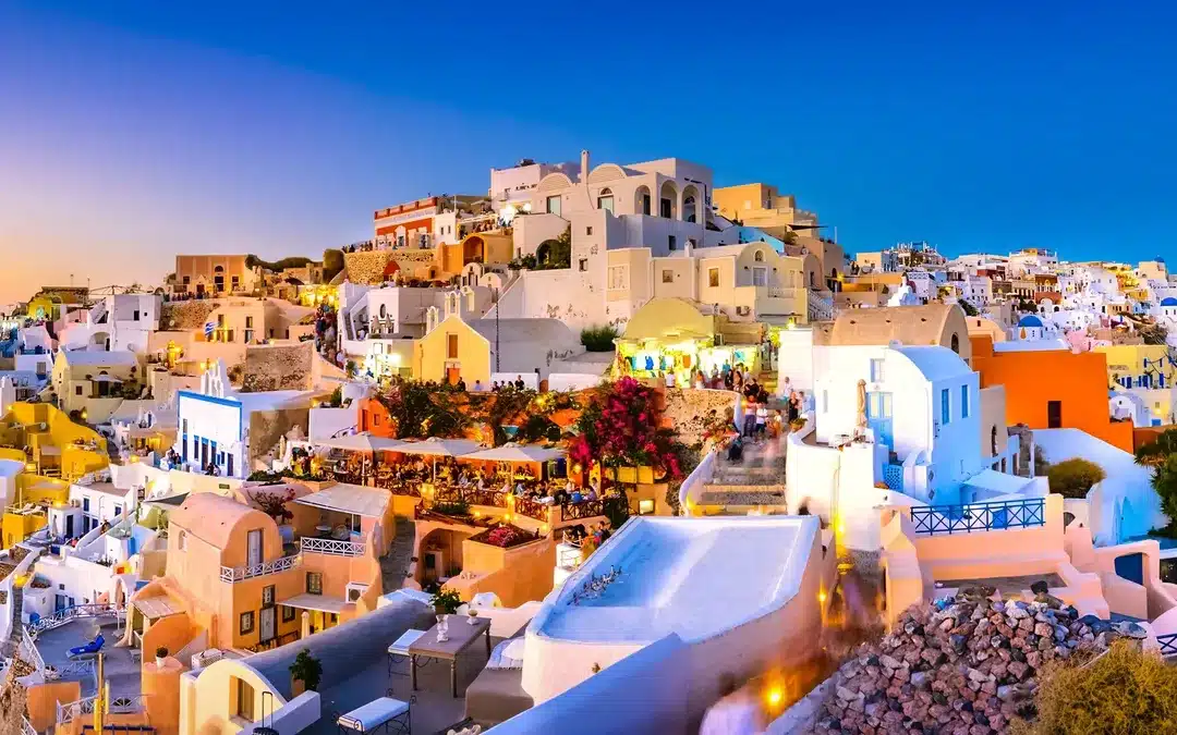 Santorini vista